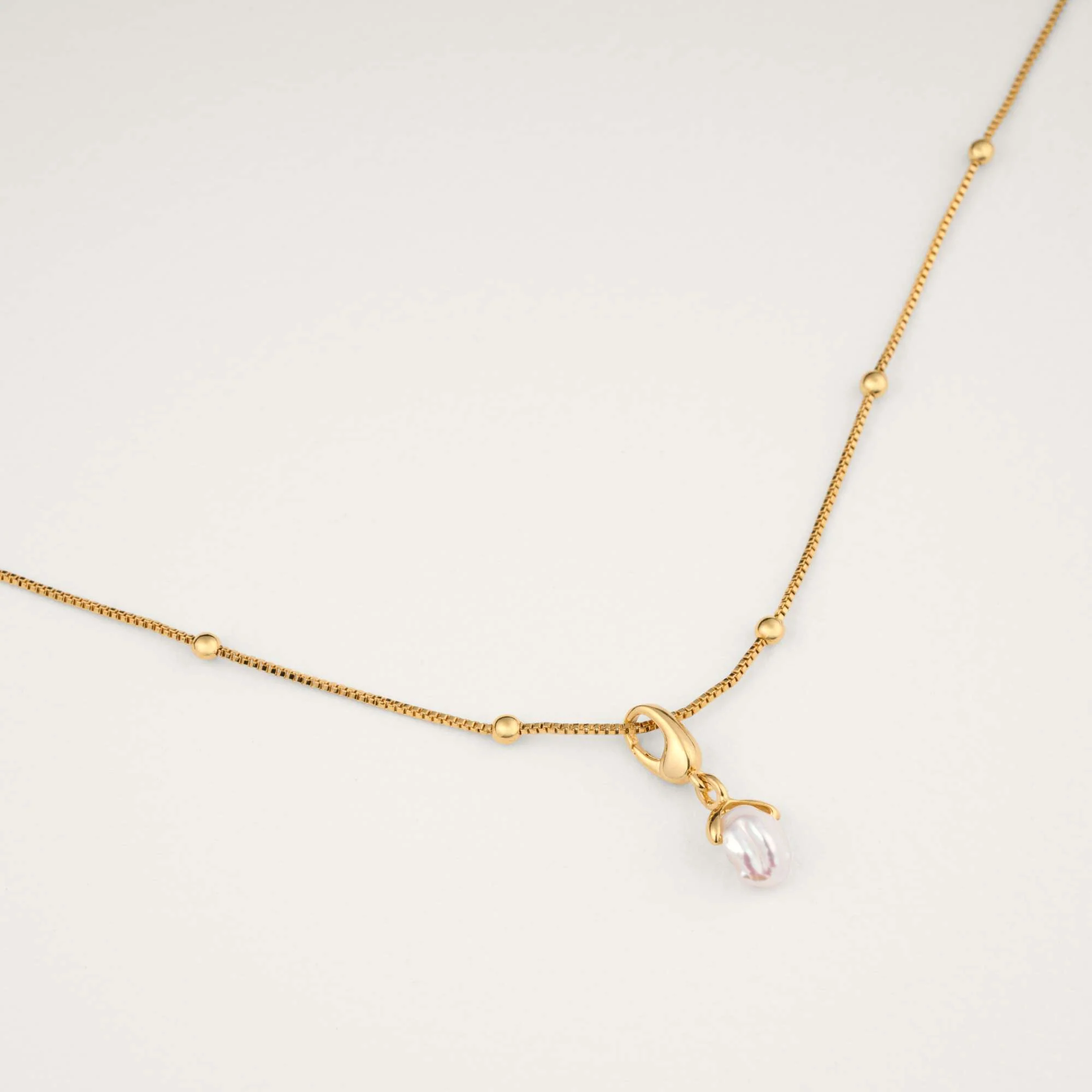 Delphina Baroque Mini Pearl Charm - Image 2