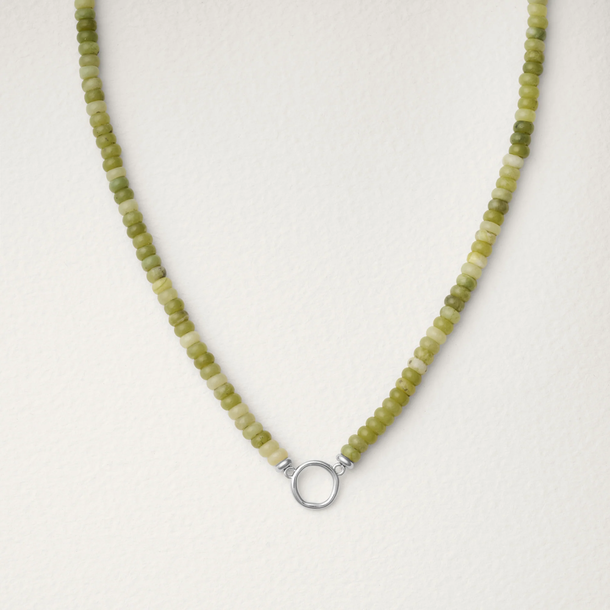 Florence Southern Jade Circle Necklace - Image 4