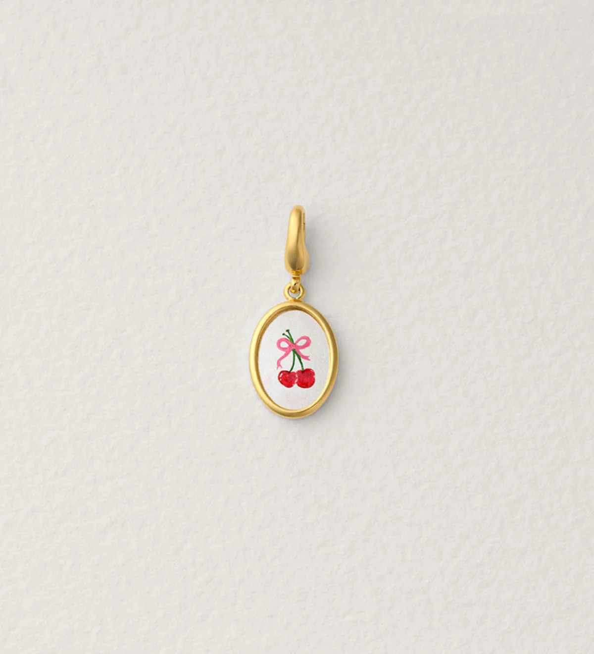 Cherry Charm - Hand-Painted