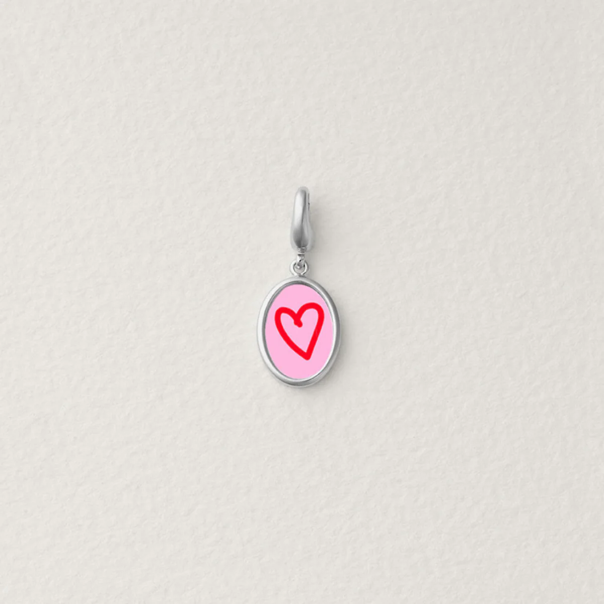 Lover's Line Heart Charm - Image 4