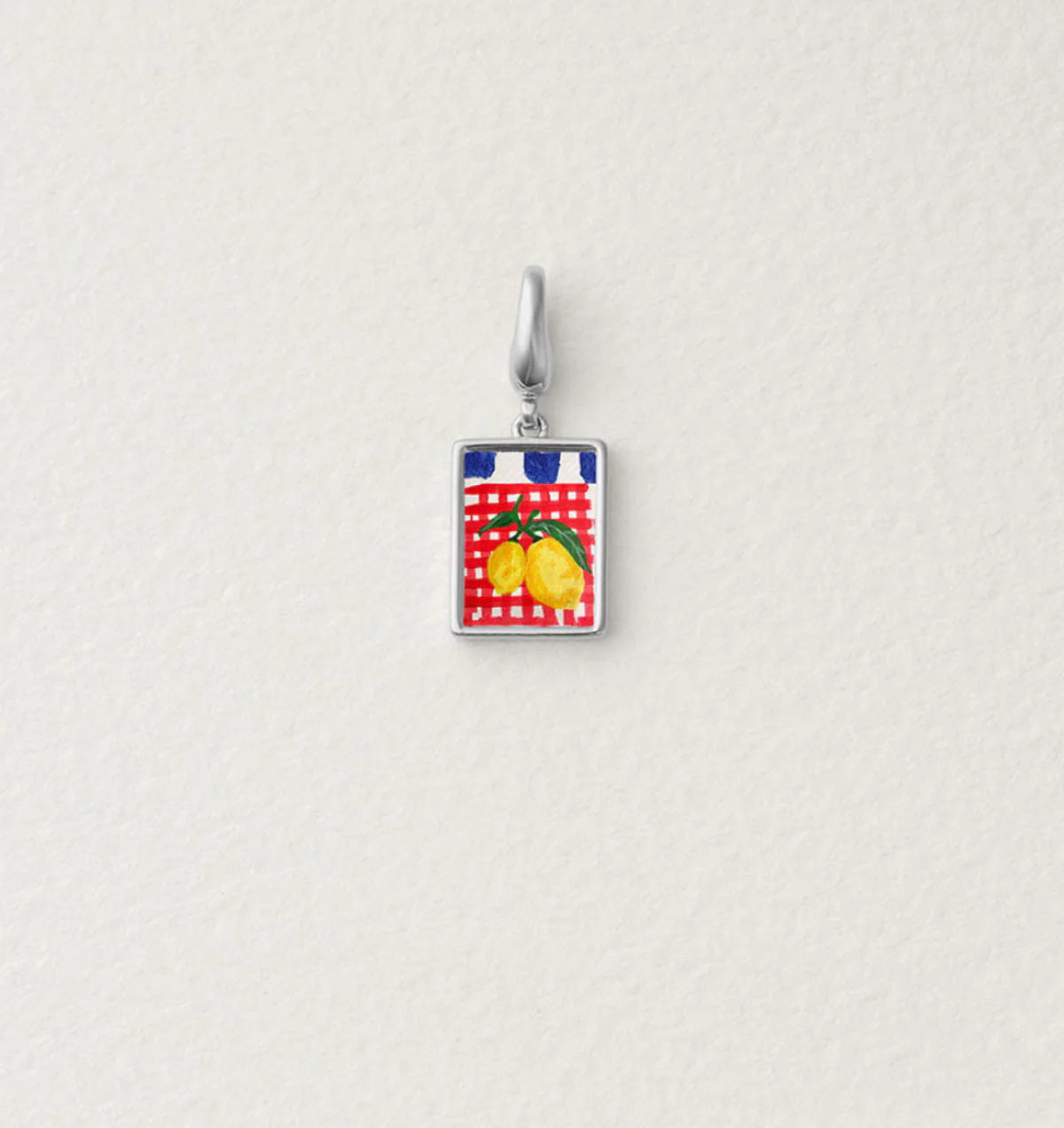 Limonada Charm – Hand-Painted Lemon Charm - Image 3