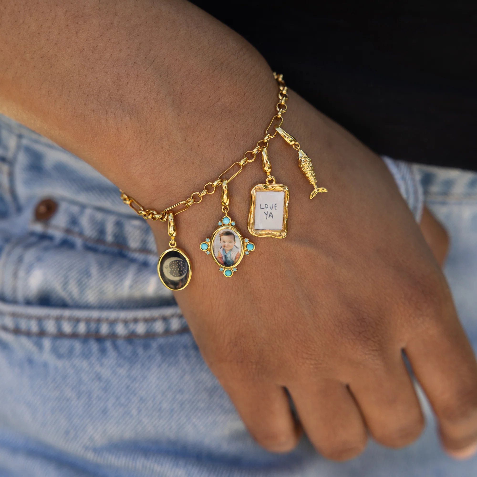 Caspian Fish Charm - Image 2