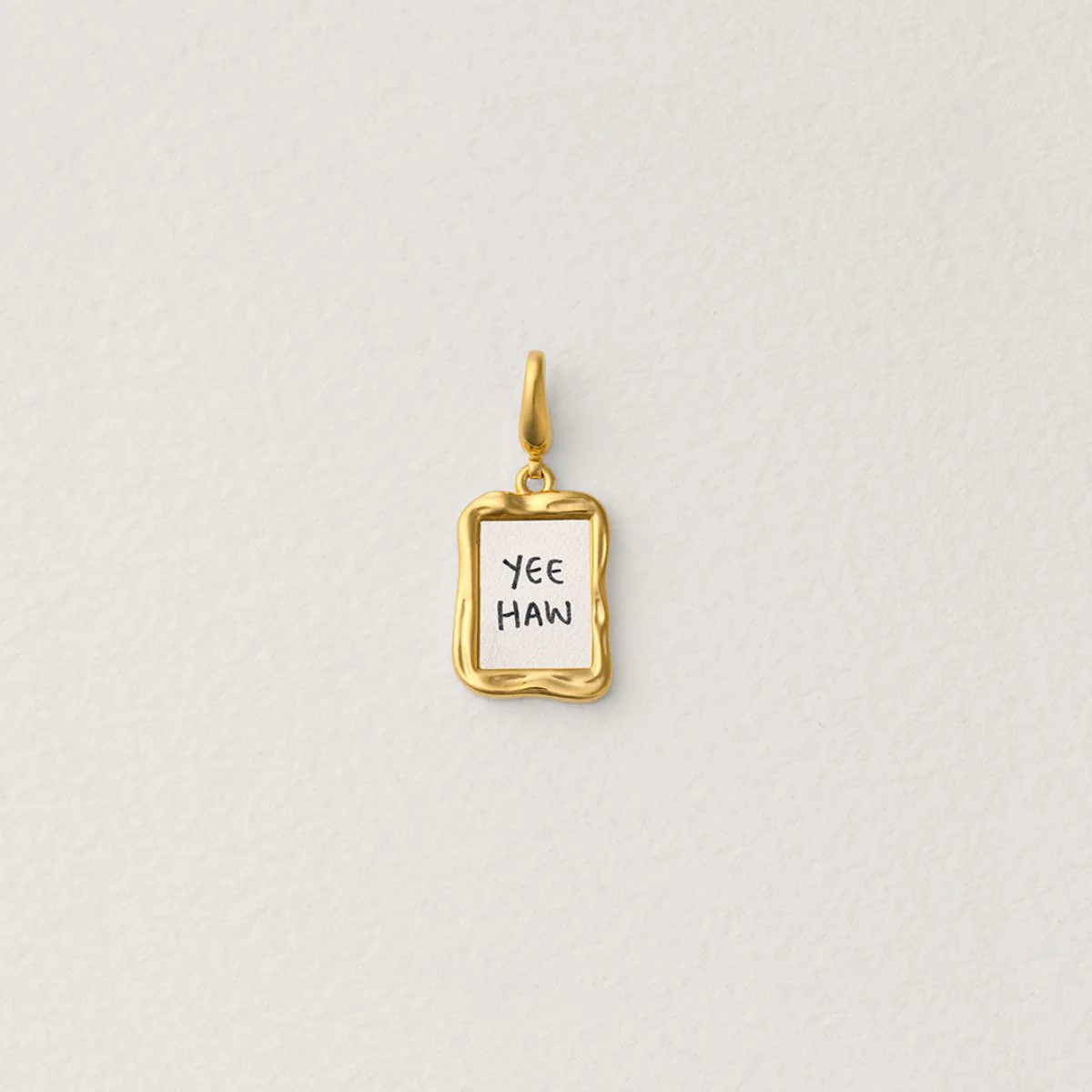 Yee Haw Note Charm